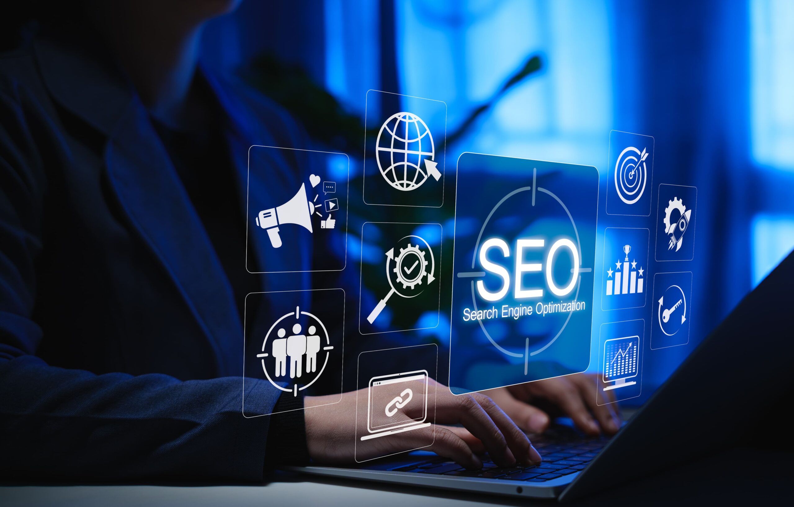 SEO services for improving website search rankings and organic traffic